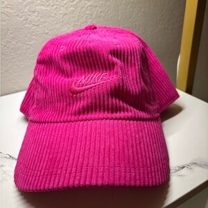 Nike Vibrant Pink Corduroy Hat